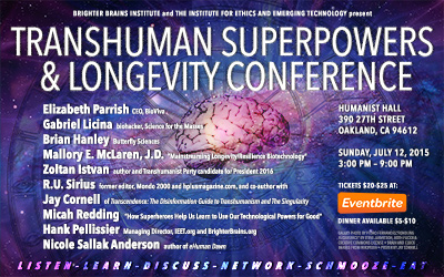 Transhuman Superpowers and Longevity Conference